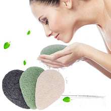 Carica l'immagine nel visualizzatore di Gallery, Konjac Spugna Facial - 3 pezzi Gocce d'acqua Sponge Natural Activated... - Ilgrandebazar