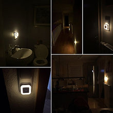 Carica l'immagine nel visualizzatore di Gallery, SOAIY 4 Pezzi 0.5w Luce notturna LED bambini Lampada notturna... - Ilgrandebazar