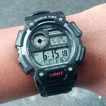 Carica l'immagine nel visualizzatore di Gallery, Casio Orologio Digitale Quarzo Uomo con Cinturino in Resina Nero - Ilgrandebazar