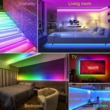 Carica l'immagine nel visualizzatore di Gallery, LED TV Retroilluminazione, Striscia RGB alimentata USB per 4pcs x 50cm - Ilgrandebazar