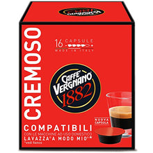 Carica l'immagine nel visualizzatore di Gallery, Caffè Vergnano 1882 Capsule Compatibili Lavazza A Modo Mio, Cremoso -...