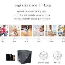 Carica l'immagine nel visualizzatore di Gallery, Mini Telecamera Spia, Gutkam 1080P Full HD Microcamera spia Nascosta di...