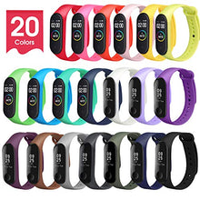 Carica l'immagine nel visualizzatore di Gallery, ivoler Cinturino Mi Band 3 / 4, [20 Colori] Bracciale Cinturini di...