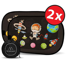 Carica l'immagine nel visualizzatore di Gallery, The Good Mate 2x Tendine parasole auto bambini Premium 48x31cm, Statiche... - Ilgrandebazar