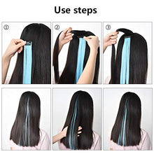 Carica l'immagine nel visualizzatore di Gallery, Cizen 24pz Extension Capelli Colorati Clip, Ciocche Colorate per in... - Ilgrandebazar