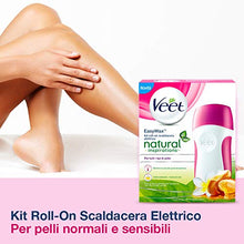 Carica l'immagine nel visualizzatore di Gallery, Veet Easywax Roll-On Scaldacera Elettrico
