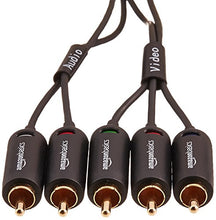 Carica l'immagine nel visualizzatore di Gallery, AmazonBasics - Cavo component audio video, 1,8 metri m - Ilgrandebazar