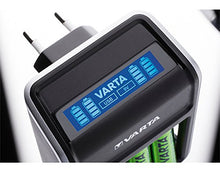 Carica l'immagine nel visualizzatore di Gallery, Varta Caricatore A Spina Lcd Aa/Aaa/9V E 2 / 4 - AA / AAA, Nero/Antracite - Ilgrandebazar
