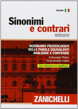 Carica l'immagine nel visualizzatore di Gallery, Sinonimi e contrari. Dizionario fraseologico delle parole equivalenti,...