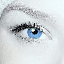 Carica l'immagine nel visualizzatore di Gallery, 2 lenti a contatto Aqua di colore azzurro chiaro, a annuali... - Ilgrandebazar