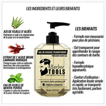 Carica l'immagine nel visualizzatore di Gallery, ✮ BARBER TOOLS ✮ Gel da barba trasparente 150ml - Per una rasatura precisa...