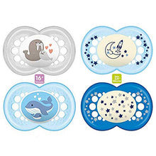Carica l'immagine nel visualizzatore di Gallery, 'MAM Day &amp; Night "Soft Skin in silicone + 16 Mix//set//incl. 2 STER ilisi... - Ilgrandebazar