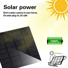 Carica l'immagine nel visualizzatore di Gallery, Ovareo, fontana a energia solare, pompa per laghetti da esterni, Nero