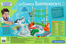 Carica l'immagine nel visualizzatore di Gallery, Clementoni- Scienza&amp;Gioco La Chimica Sorprendente, 8+ Anni, Multicolore