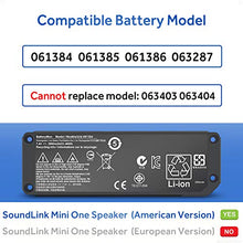 Carica l'immagine nel visualizzatore di Gallery, ANTIEE 061384 061385 061386 063287 Batteria per SoundLink Mini Bluetooth...