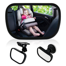 Carica l'immagine nel visualizzatore di Gallery, TedGem Baby Bambino Vista Posteriore Specchio, specchietto retrovisore...