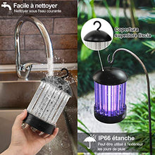 Carica l'immagine nel visualizzatore di Gallery, QcoQce Zanzariera Elettrica USB Ricaricabile, IP66 Impermeabile UV BK006-B