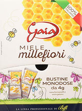 Carica l'immagine nel visualizzatore di Gallery, Gaia Miele Millefiori 100% Italiano - 100 Bustine da 4g
