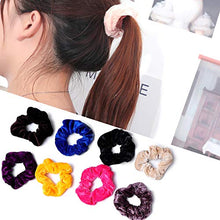 Carica l'immagine nel visualizzatore di Gallery, 48 Pezzi Capelli Scrunchies Velluto, Elastico In Velvet Scrunchies, per... - Ilgrandebazar