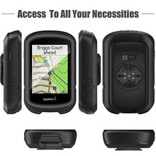 Carica l'immagine nel visualizzatore di Gallery, TUSITA Custodia per Garmin Edge 830 - Cover protettiva in silicone NERO