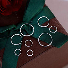 Carica l'immagine nel visualizzatore di Gallery, Mannli - Set di 5 paia orecchini a cerchio in argento Sterling 925 Argento - Ilgrandebazar