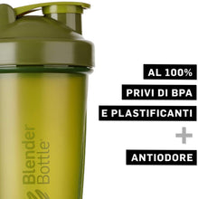 Carica l'immagine nel visualizzatore di Gallery, BlenderBottle Classic Loop Shaker per frullati di Proteine