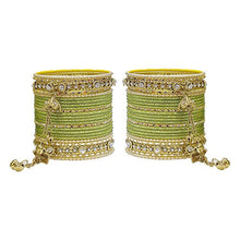 Carica l'immagine nel visualizzatore di Gallery, MUCH-MORE Splendida Collezione Moda Fatta di Latkan Bangles per Le Militare - Ilgrandebazar