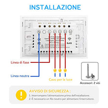 Carica l'immagine nel visualizzatore di Gallery, Interruttore Smart, Maxcio Alexa della Luce, Switch Wifi 1 Gang