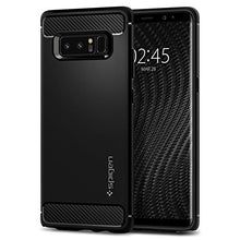 Carica l'immagine nel visualizzatore di Gallery, Spigen 587CS22061 - Custodia per Samsung Galaxy Note 8, Nero, 6.3" Matte Black - Ilgrandebazar