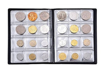 Carica l'immagine nel visualizzatore di Gallery, 1Pcs Black 10 Pages 120 Pockets Coin Collection Album Commemorative Coins... - Ilgrandebazar