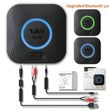 Carica l'immagine nel visualizzatore di Gallery, 1Mii Ricevitore Bluetooth 5.0, Adattatore Audio Hi-Fi con Jack Aux...