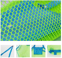 Carica l'immagine nel visualizzatore di Gallery, Bornfeel Borsa da Spiaggia Giochi a Rete Anti-sabbia per Mare Piscina...