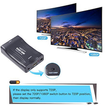 Carica l'immagine nel visualizzatore di Gallery, MISOTT Convertitore da Scart a HDMI, Ingresso Uscita HDMI Supporta... - Ilgrandebazar