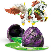 Carica l'immagine nel visualizzatore di Gallery, Breakout Beast- Uovo con Creatura Mostruosa Grifforce e Slime, Versione Viola - Ilgrandebazar