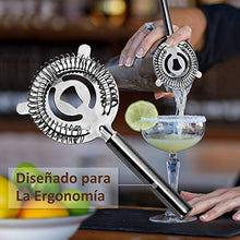 Carica l'immagine nel visualizzatore di Gallery, INNÔPLUS Shaker Cocktail Set Kit Barman di 6 Pezzi, Boston Cocktail...