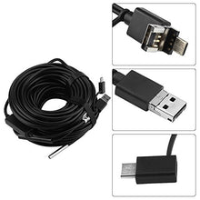 Carica l'immagine nel visualizzatore di Gallery, Telecamera di ispezione 20 metri 5,5 mm 3 in 1 USB/micro USB/Type-C... - Ilgrandebazar