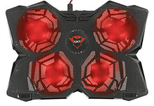 Carica l'immagine nel visualizzatore di Gallery, Trust GXT 278 Base di Raffreddamento per Laptop Gaming da 17.3, 4 Ventole...