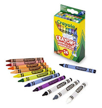 Carica l'immagine nel visualizzatore di Gallery, Crayola-24 Pastelli a Cera, Assortiti, per Scuola e Tempo 1 - confezione - Ilgrandebazar