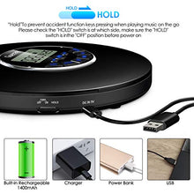 Carica l'immagine nel visualizzatore di Gallery, Gueray Lettore CD Portatile Bluetooth con Batteria al litio 1400 mAh...
