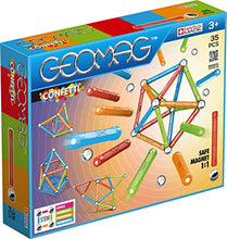Carica l'immagine nel visualizzatore di Gallery, Geomag- Confetti Gioco di Costruzione Magnetico, 35 Pezzi, Multicolore