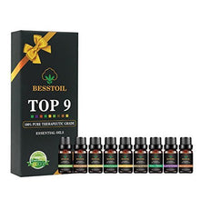 Carica l'immagine nel visualizzatore di Gallery, Oli essenziali set TOP9 Besstoil terapeutico grade Aromaterapia 100% puro... - Ilgrandebazar