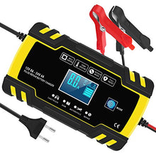 Carica l'immagine nel visualizzatore di Gallery, InThoor Caricabatterie e Mantenitore Auto 12V/24V 8A, 12 V e 24 V, 8 Amp