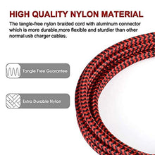 Carica l'immagine nel visualizzatore di Gallery, Yosou Cavo Micro USB [2 Pezzi, 2M] Nylon Intrecciato Cavo...