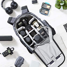 Carica l'immagine nel visualizzatore di Gallery, AmazonBasics - Zaino per fotocamera DSLR, poliestere 840D ad alta densità e...