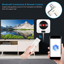 Carica l'immagine nel visualizzatore di Gallery, Lettore DVD portatile CD, lettore CD/DVD musicale Bluetooth con white - Ilgrandebazar