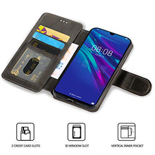 Carica l'immagine nel visualizzatore di Gallery, LeYi Cover per Huawei Y6 2019/Honor 8A con HD M ZY PT 2019 Black - Ilgrandebazar