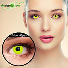 Carica l'immagine nel visualizzatore di Gallery, Designlenses Giallo Totalmente Lenti a Contatto Colorate Gialle per giallo - Ilgrandebazar