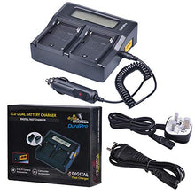Carica l'immagine nel visualizzatore di Gallery, DuraPro - Caricabatterie super rapido con doppio display LCD, per batterie...