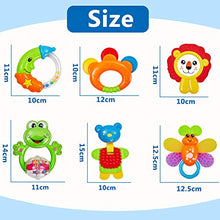 Carica l'immagine nel visualizzatore di Gallery, HERSITY Sonagli per Bambini Giocattoli Set Massaggiagengive Neonato Giochi...