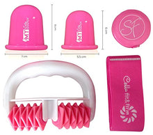 Carica l'immagine nel visualizzatore di Gallery, Stephanie Franck Beauty Set Cellulite 3 - con un Rullo Massaggiante, una rosa